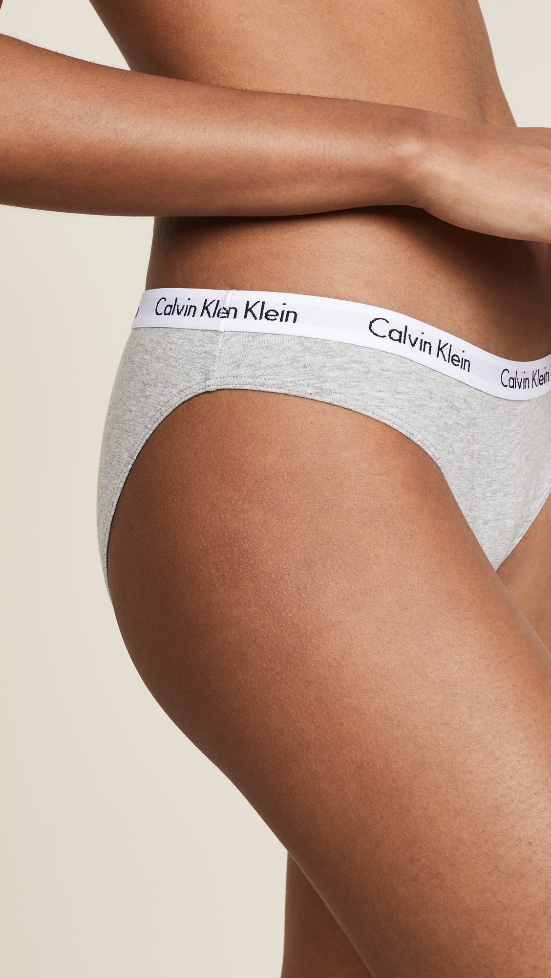 Calvin Klein Women's Carousel Bikini Panty, Black/White/Grey Heather, Small (Pack of 3) ๐ All In One Marketplace Canada