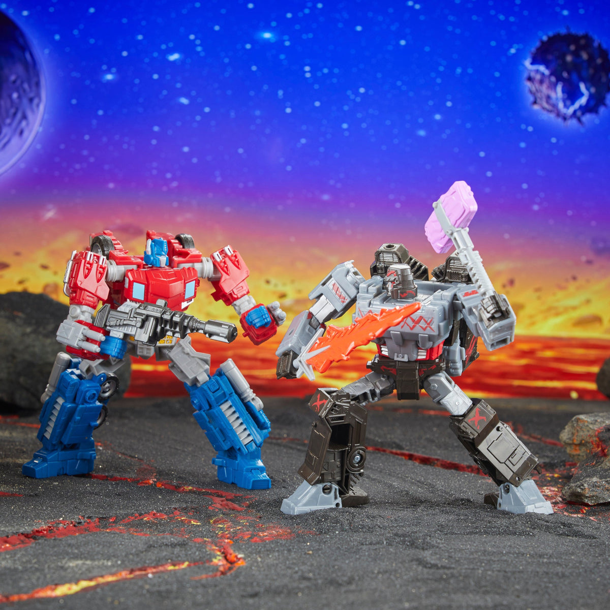 Transformers Legacy United Voyager Class Fractured Friendship 2-Pack - SDCC 2024 Exclusive