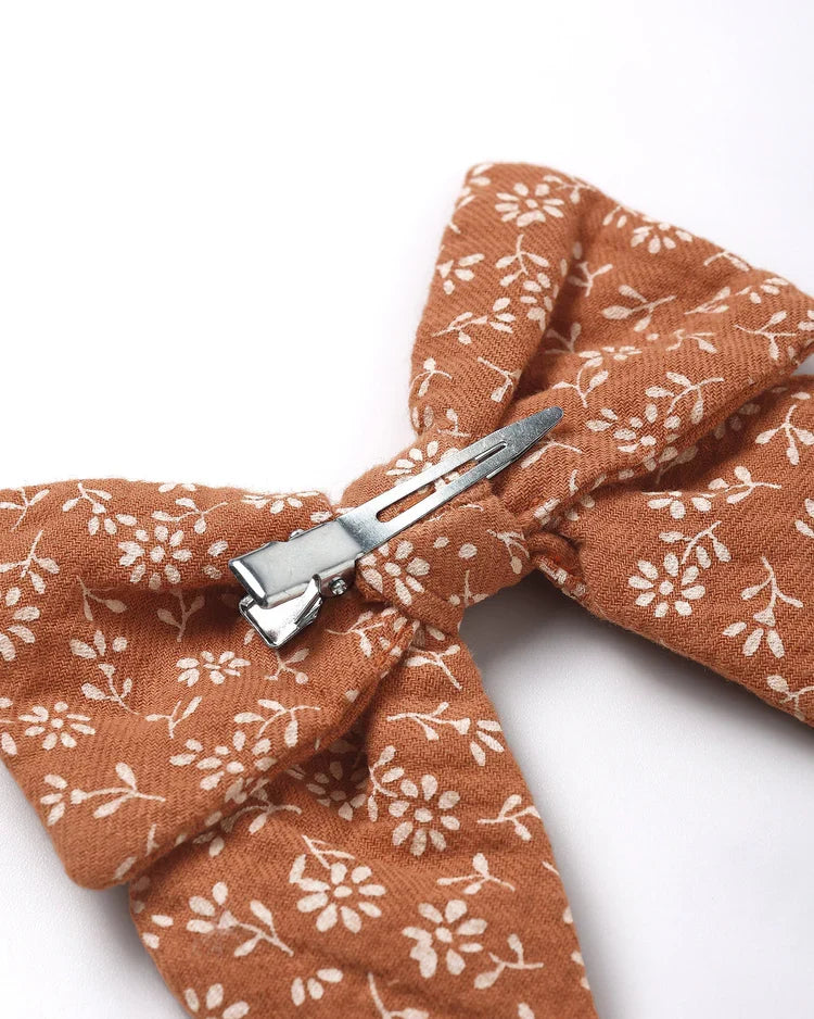Bow | Poppy Floral | Quincy Mae