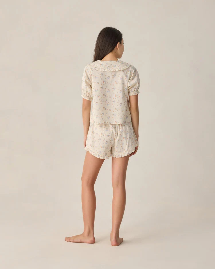 Teen Delilah Pajama Set | Pastel Garden | Rylee & Cru