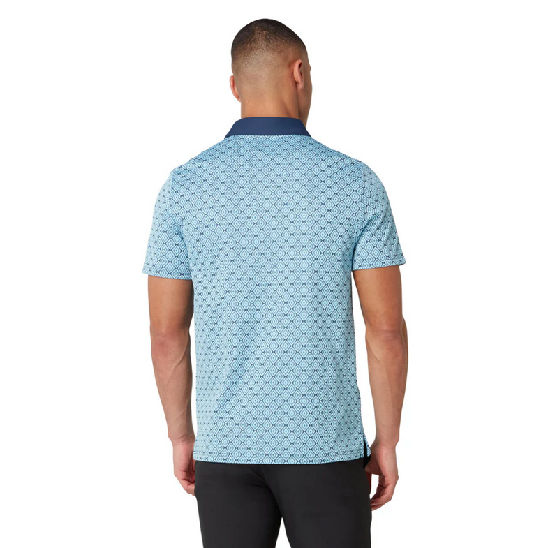 Bohemian Jacquard Short Sleeve Polo