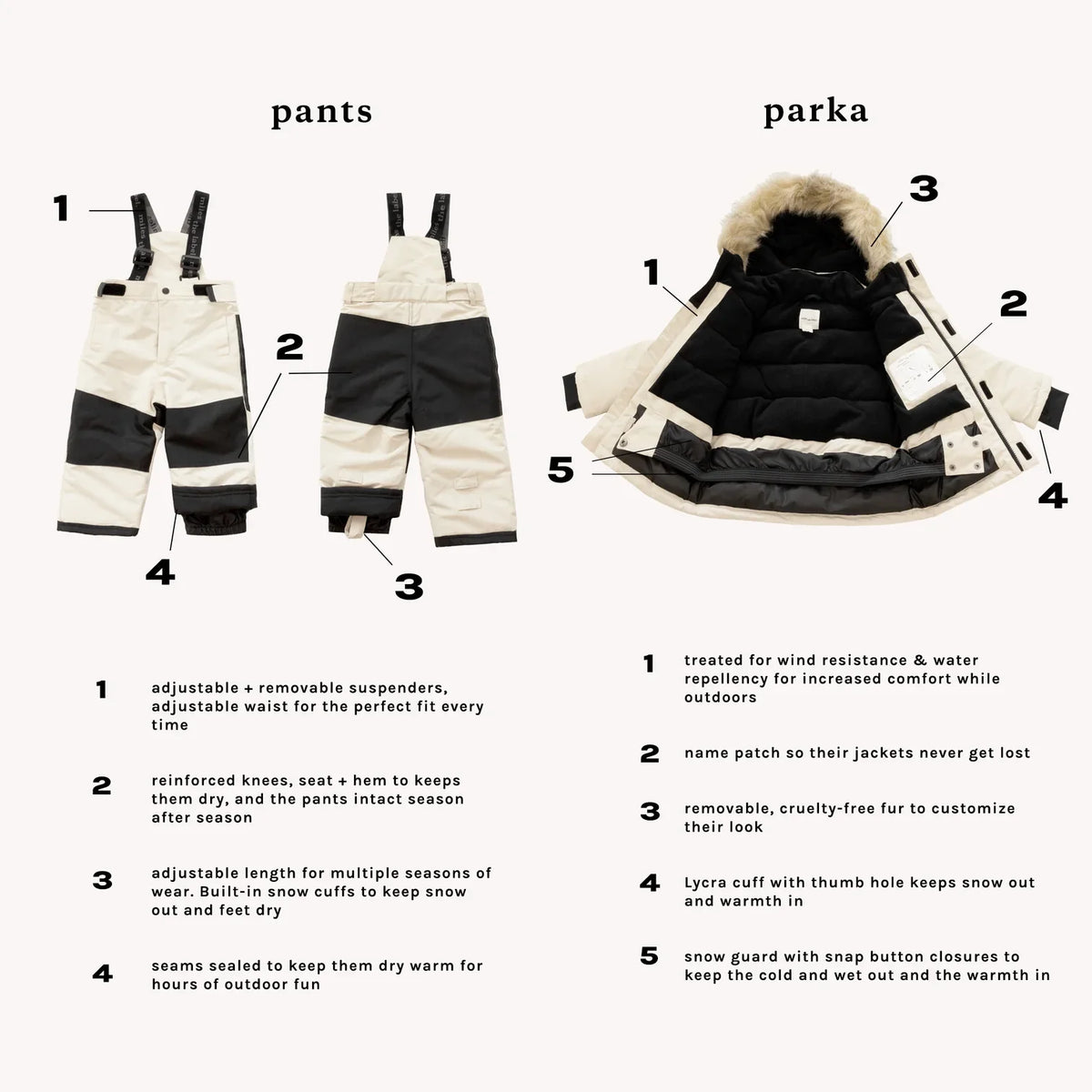 Black Snowpants | Miles The Label