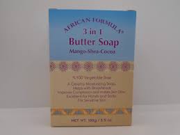 AFRICAN FORMULA 3IN1 BUTTERSOAP 3.5OZ