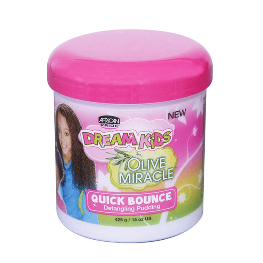 AFRICAN PRIDE DREAM KIDS OLIVE MIRACLE QUICK BOUNCE PUDDING 15OZ