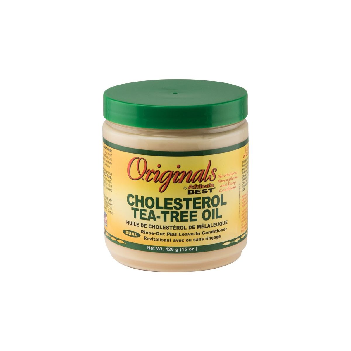 AFRICA'S BEST CHOLESTEROL TEA-TREE CONDITIONER 15OZ