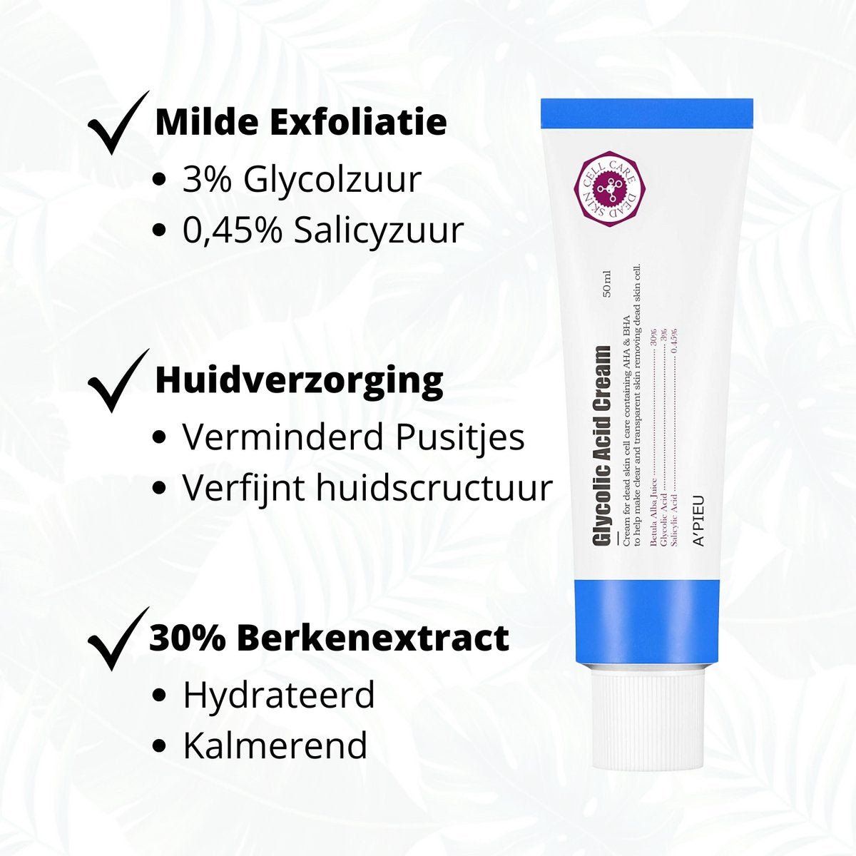 APIEU Glycolic Acid Cream 50ml