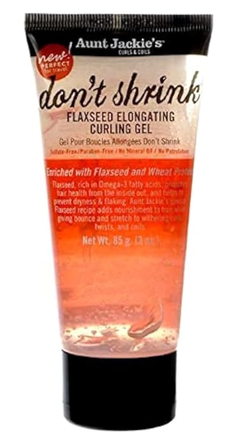AUNT JACKIE'S Don't Shrink Flaxseed Elongating Curl Gel 3oz