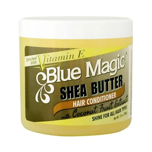 BLUE MAGIC SHEA BUTTER HAIR CONDITIONER 12OZ