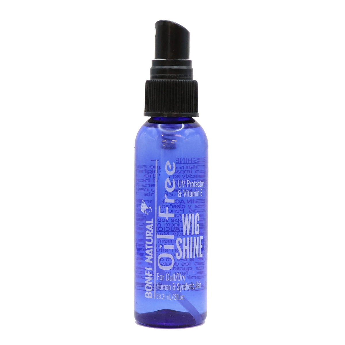 BONFI NATURAL OIL FREE WIG SHINE 2OZ