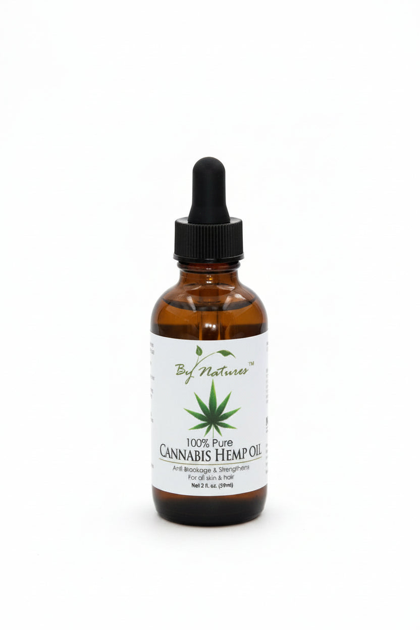 BY NATURES 100%PURE CANABIS HEMP OIL 2 Oz
