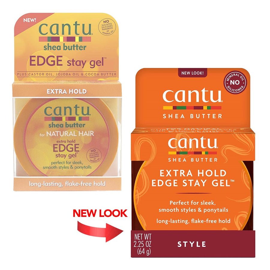 CANTU Shea Butter Extra Hold Edge Stay Gel 2.25OZ