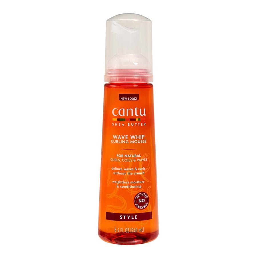 CANTU Shea Butter Wave Whip Curling Mousse 8.4OZ