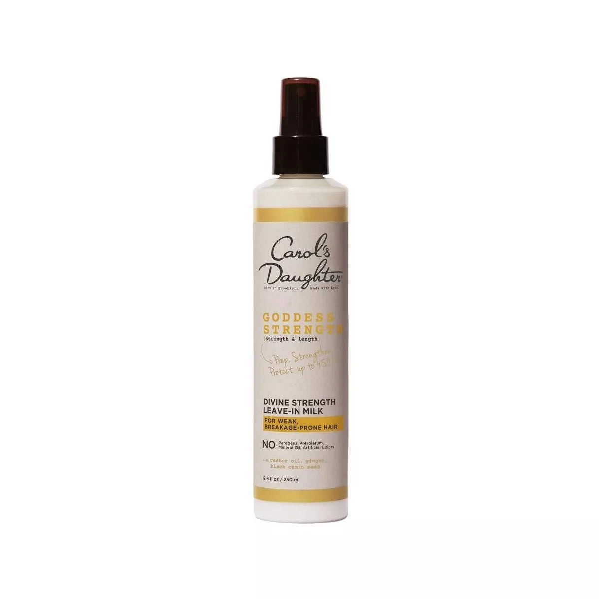 Carol's Daughter Goddess Strength Leave in Conditioner Milk with Castor Oil for Breakage Prone Hair - 8.5 oz