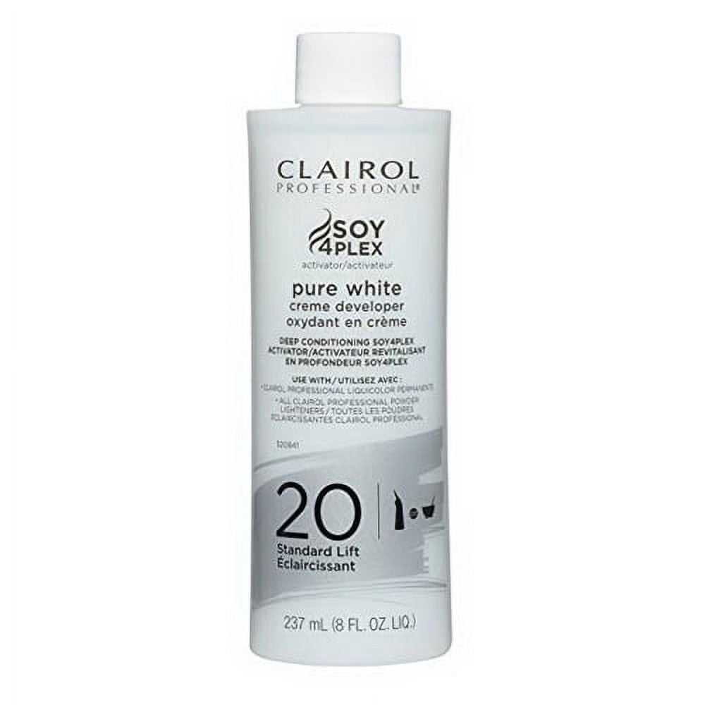 CLAIROL PROFESSIONAL PURE WHITE 2O VOL. CRÈME DEVELOPER 8OZ