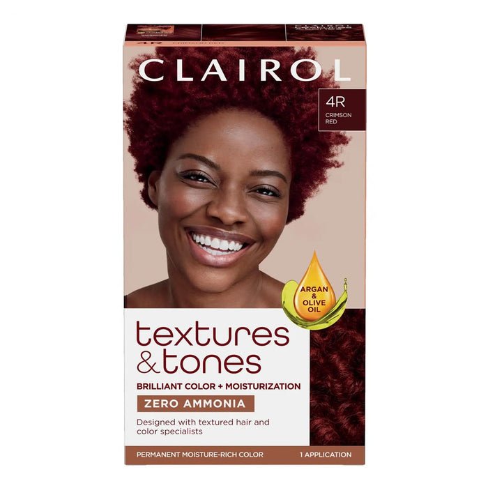 CLAIROL TEXTURES & TONES - 4R RED HOT RED