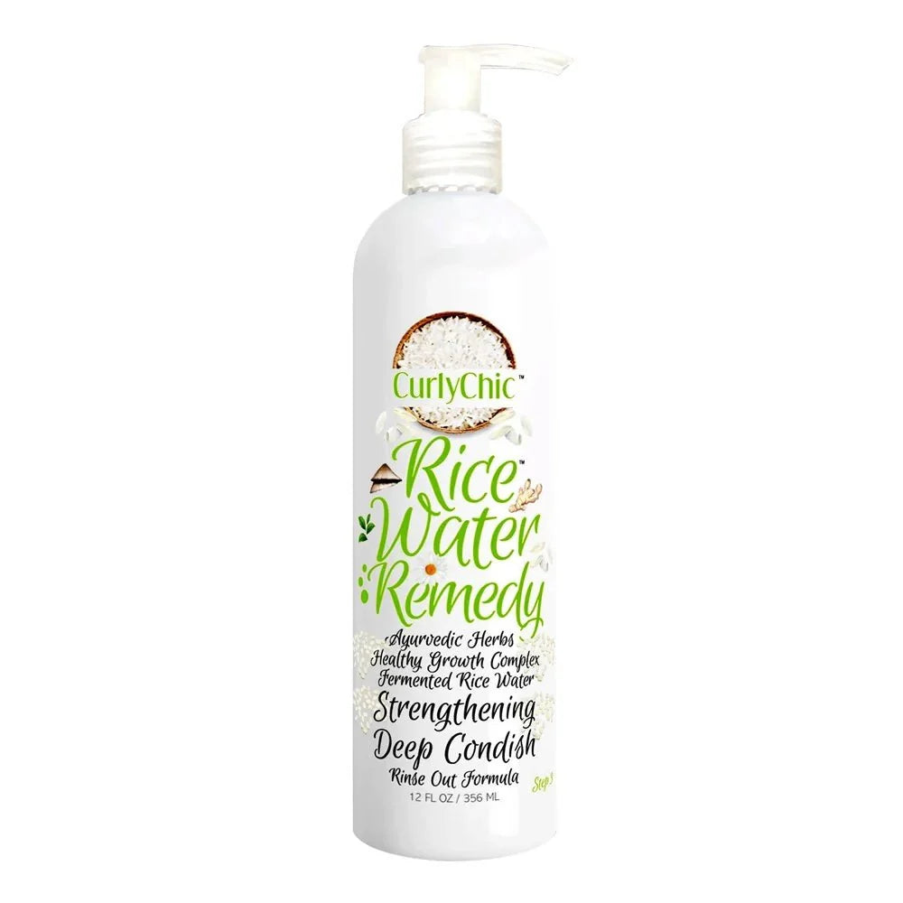 CURLYCHIC RICE WATER REMEDY STRENGTHENING CONDISH 8OZ