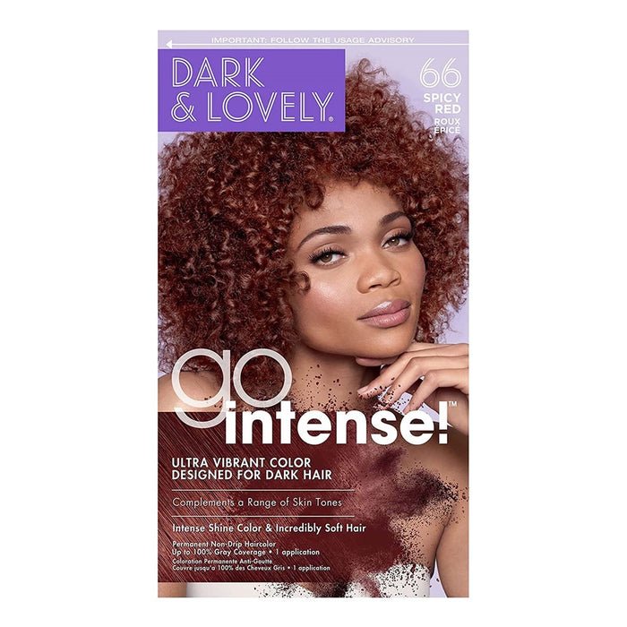 DARK & LOVELY GO INTENSE - 66 SPICEY RED