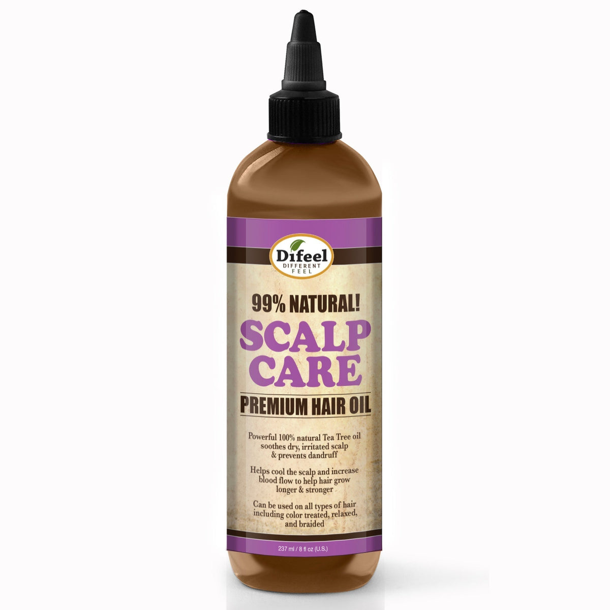 DIFEEL Premium Natural Hair Oil - Scalp Care 8 oz.