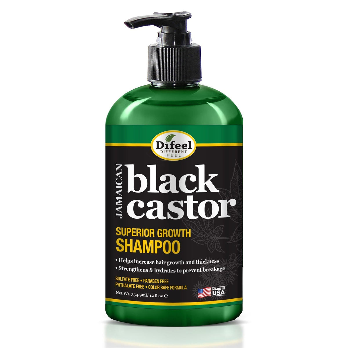DIFEEL Superior Growth Jamaican Black Castor Shampoo 12OZ