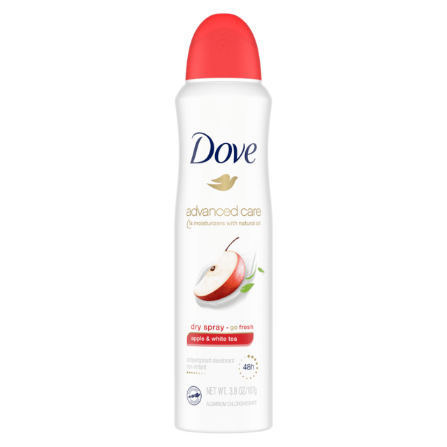 DOVE ADVANCED CARE APPLE & WHITE TEA ANTIPERSPIRANT 5OZ