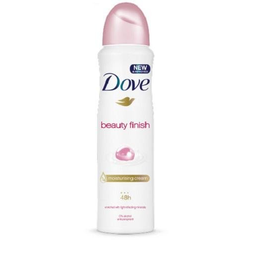 DOVE ANTIPERSPIRANT SPRAY - BEAUTY FINISH 5OZ