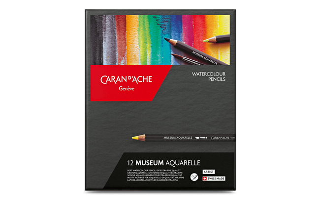 Caran d'Ache - Museum Watercolour Pencil - Set of 12