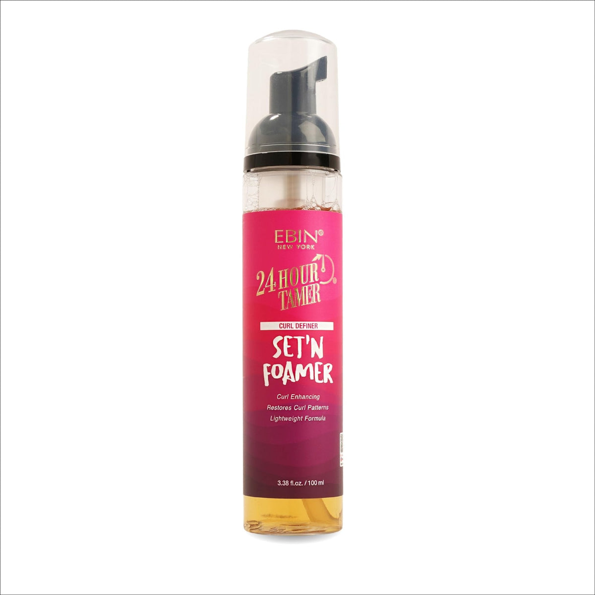 EBIN CURL DEFINER 24 HOUR TAMER SET'N FOAMER 3.38OZ
