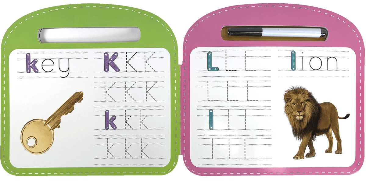 Little Hippo Books - Write & Wipe ABC - Ages 3–6