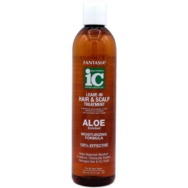 FANTASIA IC LEAVE-IN HAIR & SCALP TREATMENT MOISTURIZING FORMULA 12OZ
