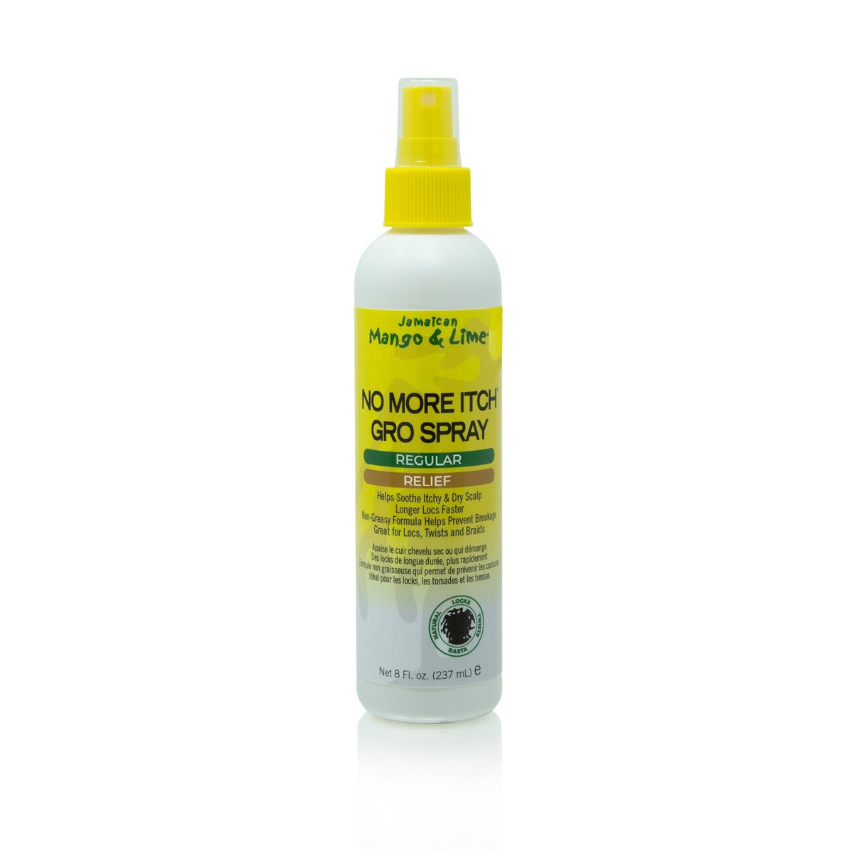 JAMACIAN MANGO & LIME REGULAR NO MORE ITCH GRO SPRAY 8OZ