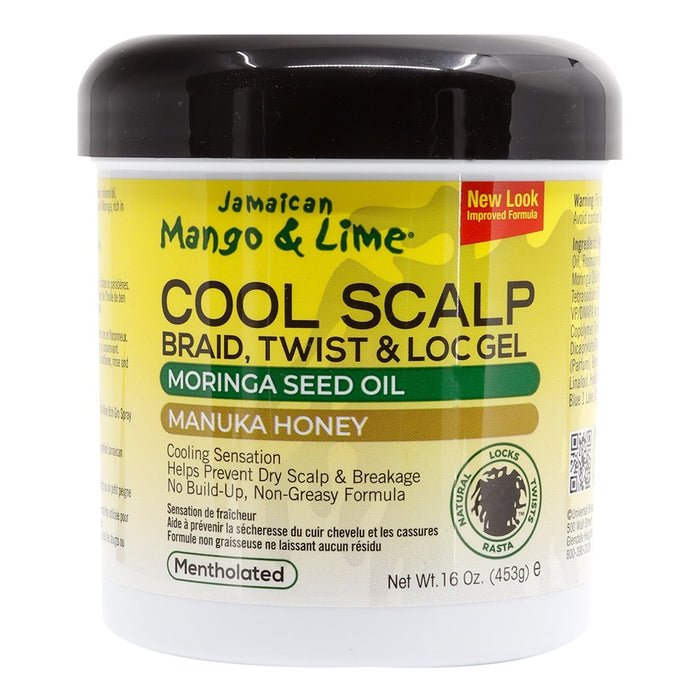 JAMAICAN MANGO & LIME COOL SCALP BRAID, TWIST & LOC GEL 16 OZ