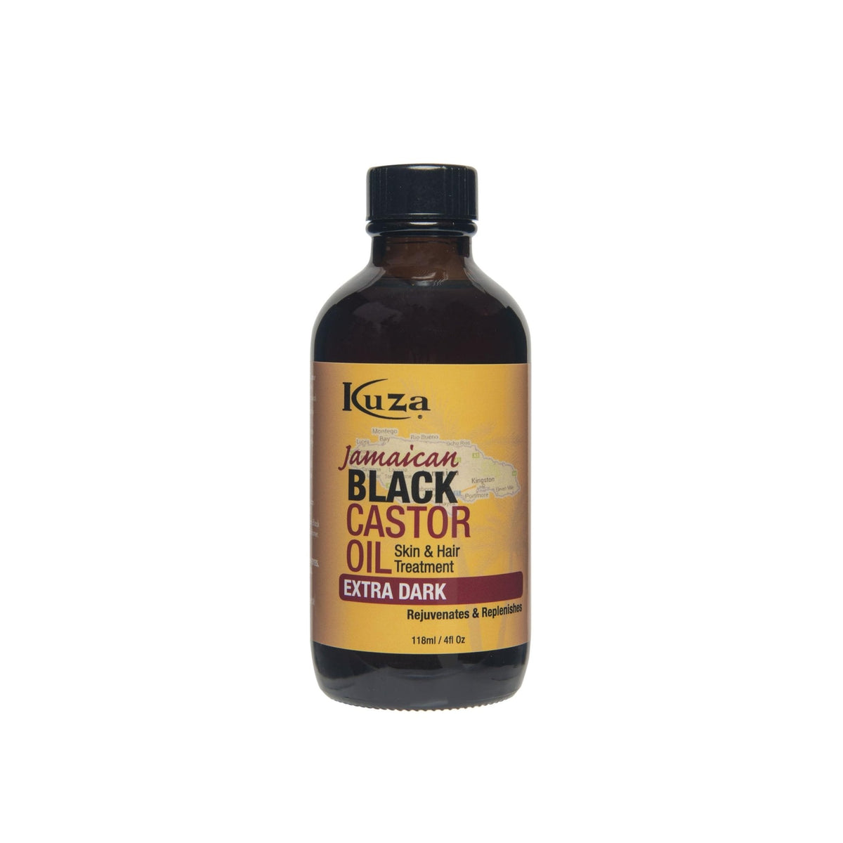 KUZA BLACK CASTOR OIL EXTRA DARK 4OZ