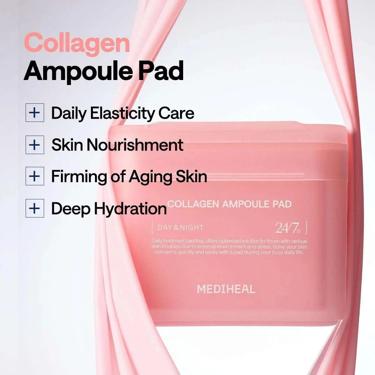 Mediheal Collagen Ampoule Pad 170ml / 100pads