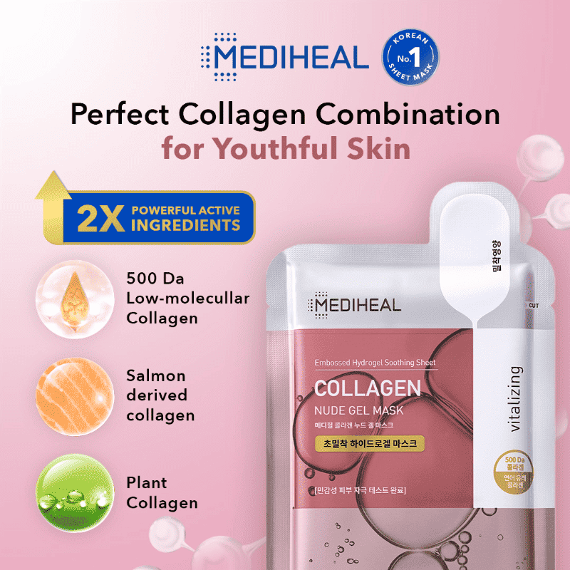 Mediheal Collagen Nude Gel Mask 30ml