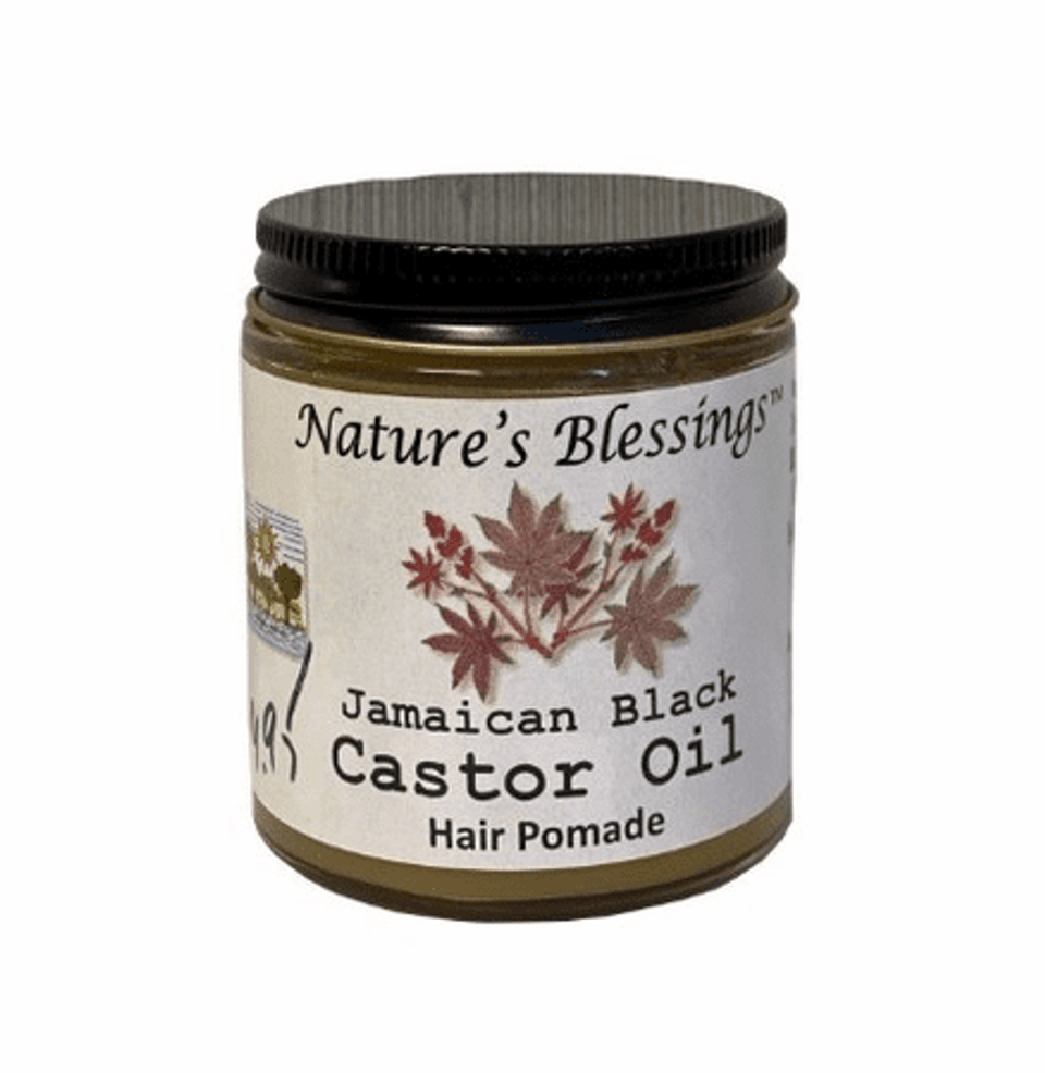 NATURE'S BLESSING BLACK CASTOR OIL POMADE 3.7OZ