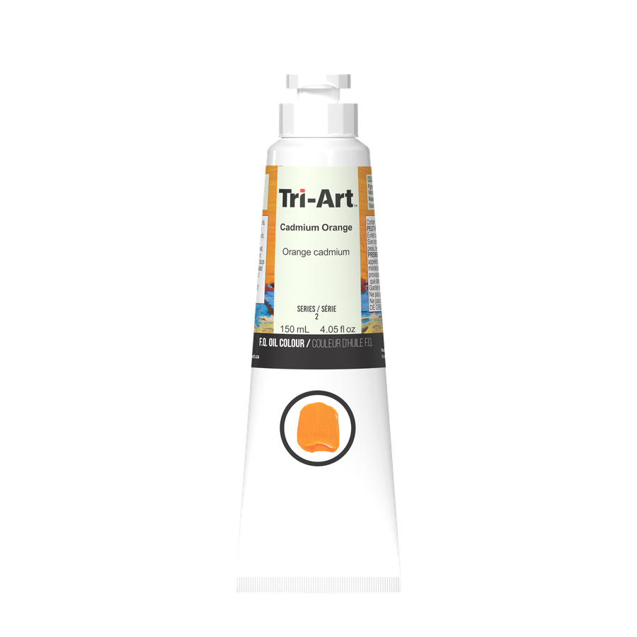 Tri-Art Oil Colours - Cadmium Orange