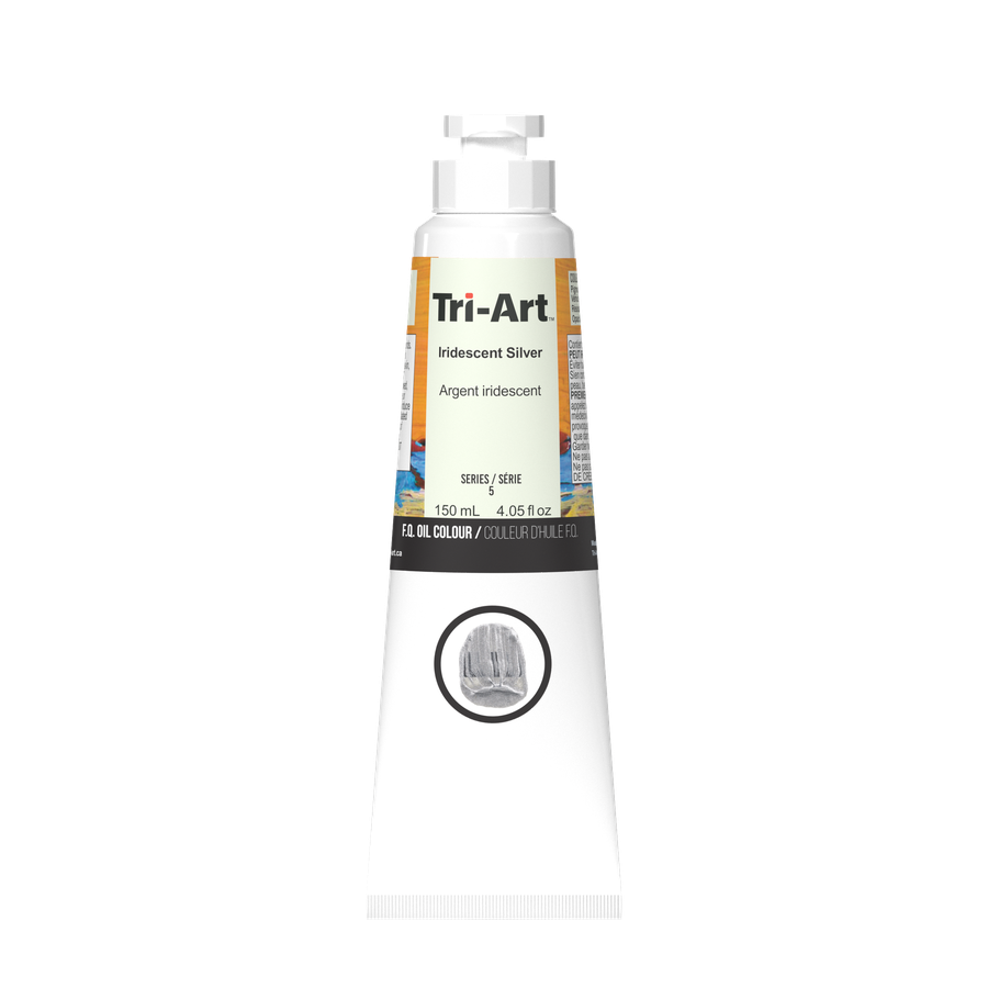 Tri-Art Oil Colours - Iridescent Silver