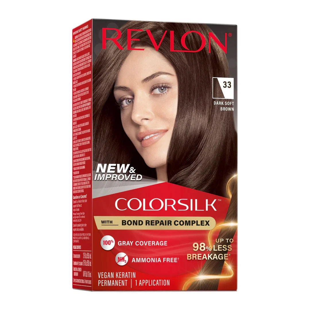 REVLON COLOR SILK BRIGHT AUBURN 45