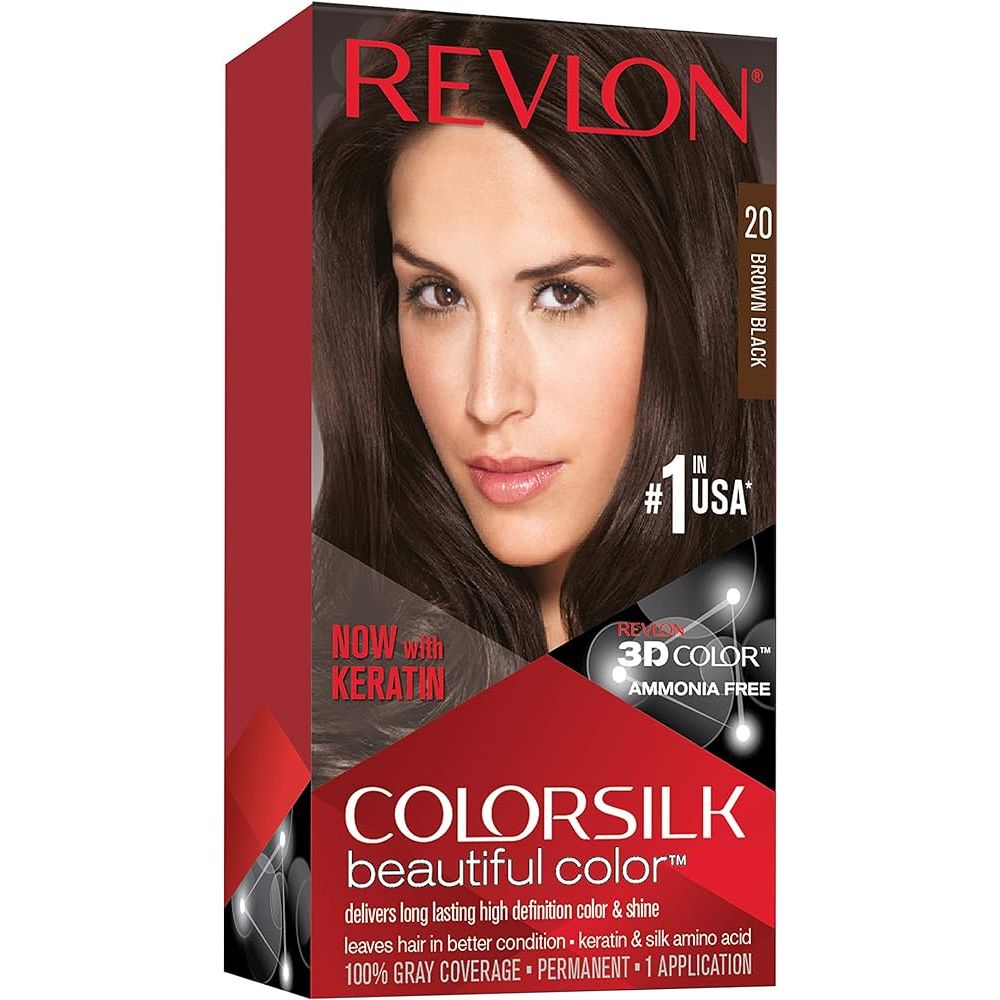 REVLON COLORSILK BEAUTIFUL COLOR - 20 DEEP RICH BROWN