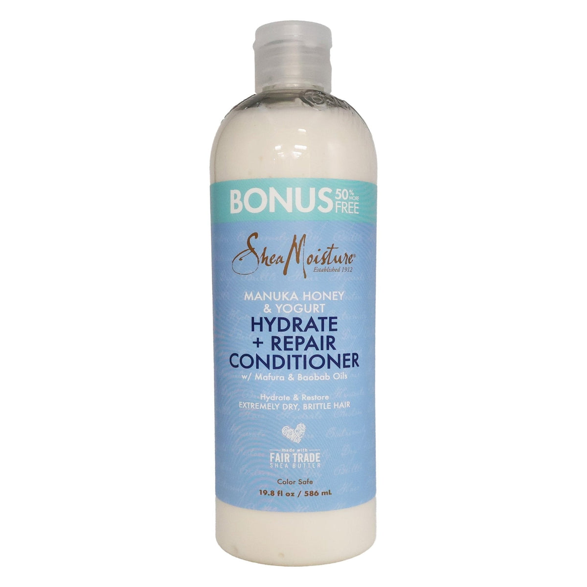 SHEA MOISTURE MANUKA HONEY & YOGURT HYDRATE+REPAIR CONDITIONER 19.8 OZ
