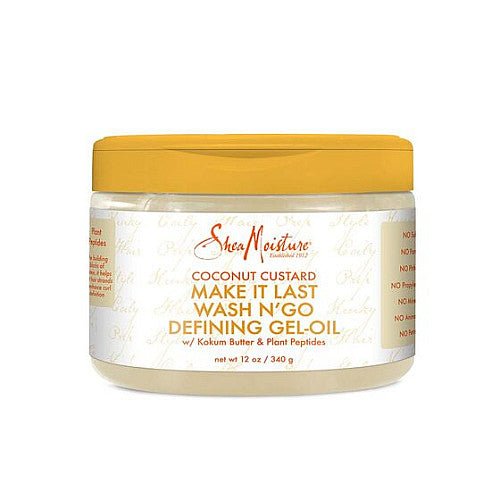 SHEAMOISTURE MAKE IT LAST WASH N' GO DEFINIG GEL-OIL 12OZ