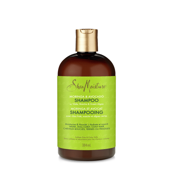 SHEAMOISTURE Moringa & Avocado Power Greens Shampoo 13OZ