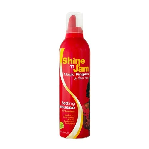 SHINE'N JAM MAGIC FINGERS SETTING MOUSSE 12 OZ