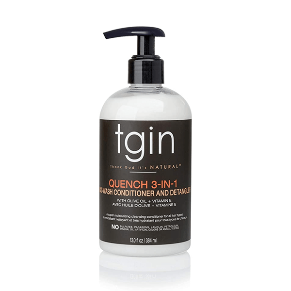TGIN Quench 3-In-1 Co-Wash Conditioner And Detangler 13oz