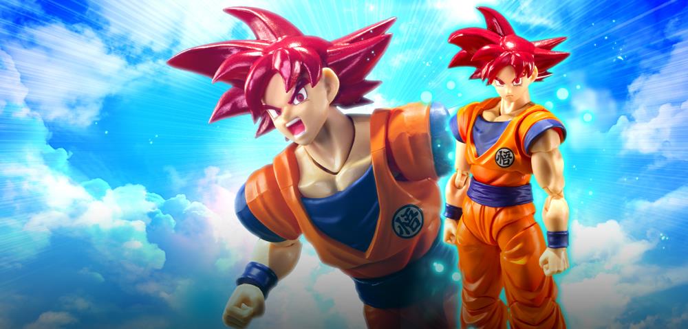 Super Saiyan God Son Goku - Saiyan God of Virtue - S.H.Figuarts