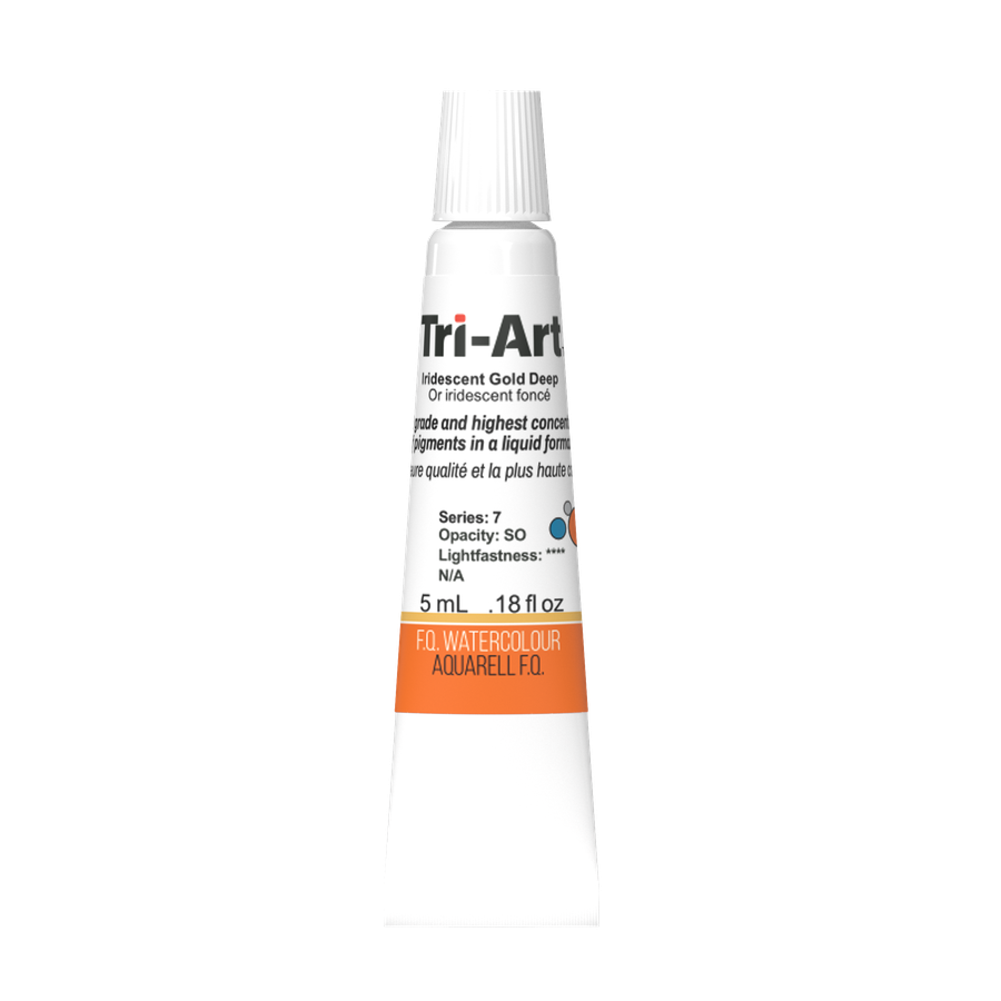 Tri-Art Water Colours - Iridescent Gold Deep