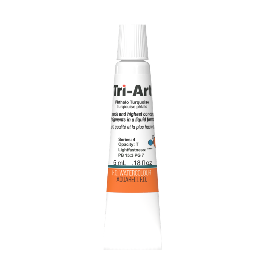 Tri-Art Water Colours - Phthalo Turquoise