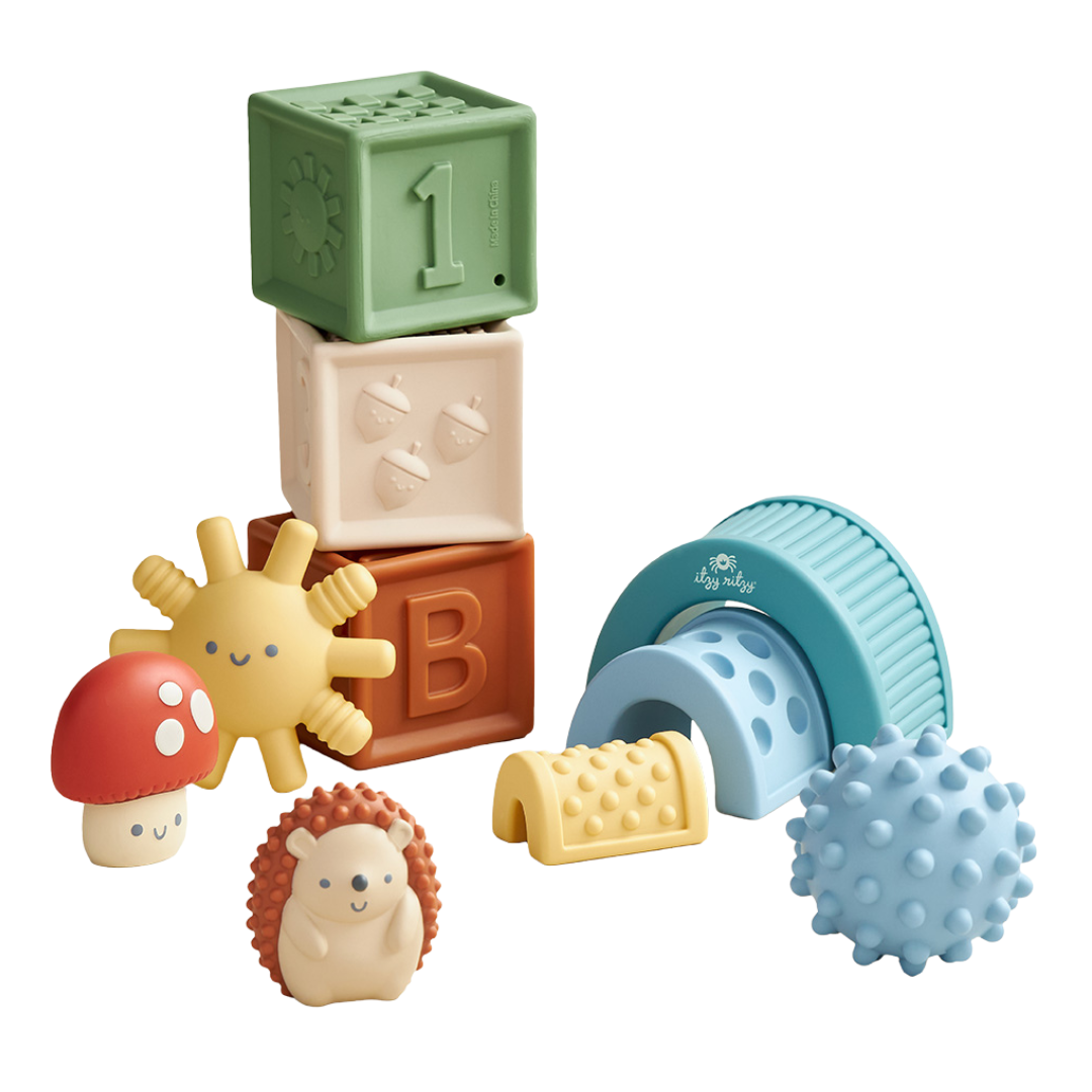 Itzy Ritzy Canada - ITZY BLOCKS™ Sensory Block Set - Ages 1–2