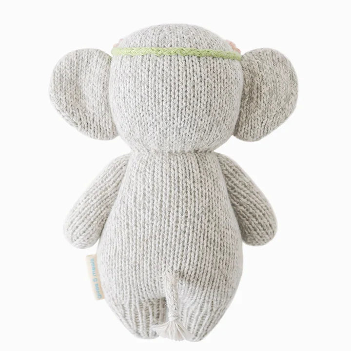 Baby elephant (blush floral) | Cuddle + Kind