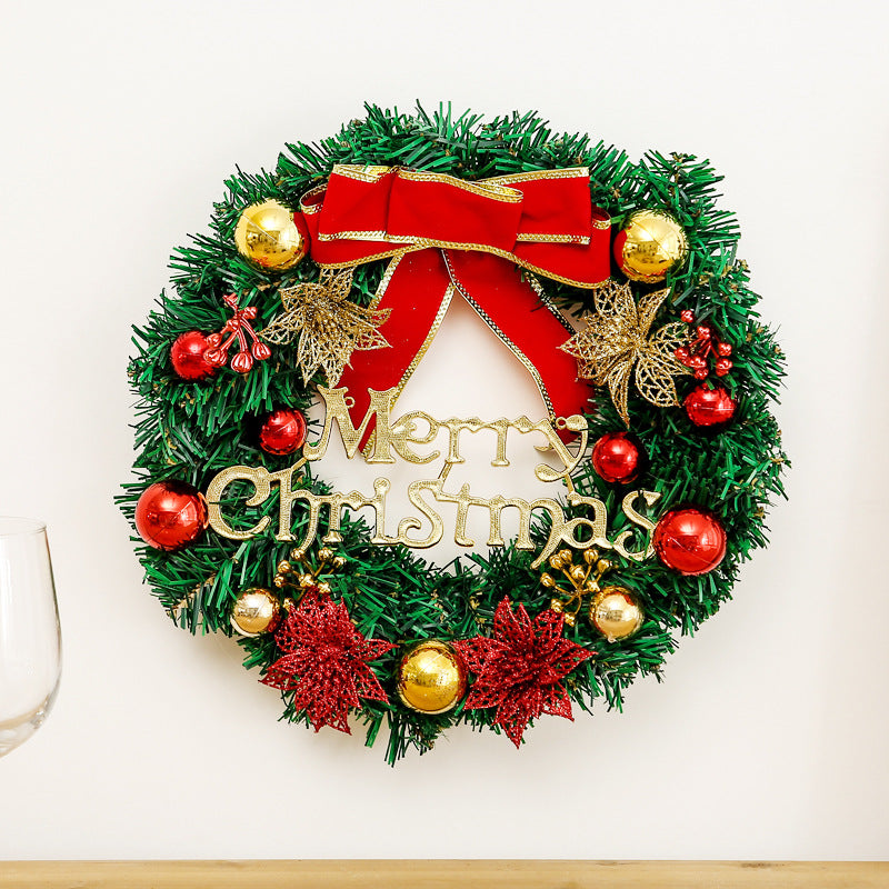 Artificial Christmas Door Wreath Garland Decoration